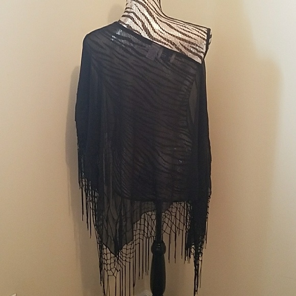 BeWare sheer poncho - Picture 2 of 3